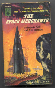 Book cover of Pohl and Kornbluth's Space Merchants