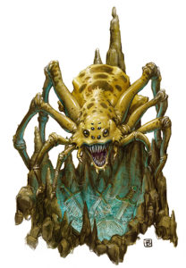 An illustration of a spellgaunt. Copyright Brain Despain, Wizards of the Coast