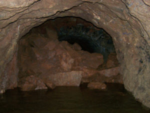 Bussell's induced cave in looked a lot like this.